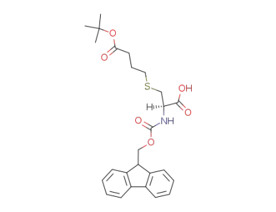 4-[(2R)-carboxy-2-(9H-fluoren-9-ylmethoxycarbonylamino)ethylsulfanyl]butyric acid tert butyl ester