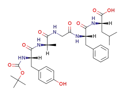 N<sup>α</sup>-(tert-butoxycarbonyl)-<D-Ala<sup>2</sup>,Leu<sup>5</sup>>enkephalin
